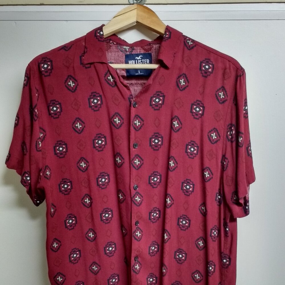 Hollister Viscose Men's Summer Shirt (22" ptp)!